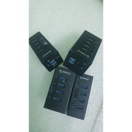 ORICO A3H4 (4 port) & A3H7(7port) 4-port USB 3.0 SPLITTER (with power + cable)