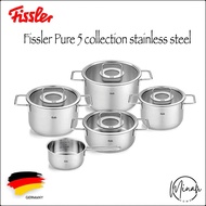 Fissler Pure Collection 5 pot set Piece (Made in Germany)