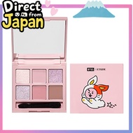 (Direct from Japan)[Etude Official] Play Color Eyes Mini COOKY On Top / 6 Color Palette / Eyeshadow
