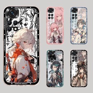 Redmi Note 11 11s 9T 9C 10A 9A 9 9s Pro + 4G 5G Genshin Impact hu tao Kazuha Casing Soft Case Cover
