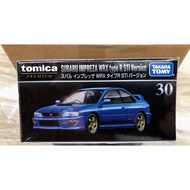 TOMICA Tomei Car NO.30 Black Box Subaru WRX STi EJ20