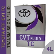TOYOTA ATF CVT TC AUTO GEAR OIL 4L Wish 2.0 Estima ACR50 Alphard Vellfire ANH20 Altis Vios CVT-TC