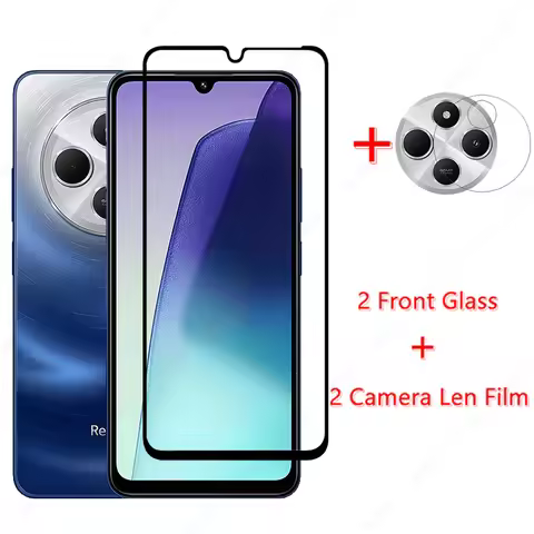 For Xiaomi Redmi 14C Tempered Glass for Xiaomi Redmi 14C Glass Film Hard Screen Protector HD Camera