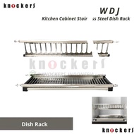 50 CM Stainless Steel 304 Plate & Glass Rack - Stainless Steel