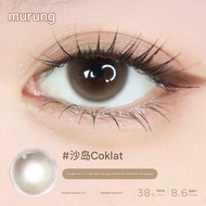 【Shipment within 24 hours‌】Kanta lekap separuh tahun Moody 2 keping natural circle lens untuk pelaja