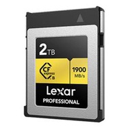  Lexar 雷克沙 Professional Cfexpress Type B Gold Series 2TB記憶卡 