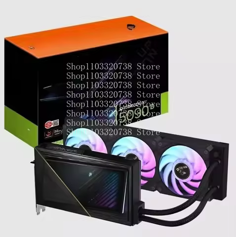 For Gigabyte AORUS GeForce RTX 5090 D 32GB XTREME WATERFORCE FULL 4K Gaming GPU