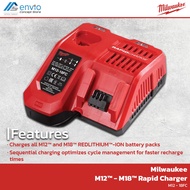 Milwaukee M12™ - M18™ Rapid Charger (M12-18 FC)