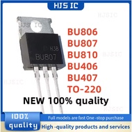 5PCS NEW BU806 BU807 BU810 BU406 BU407 TO-220 transistor 8.0A 150-200V 60W NPN Electronic Switching 