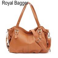 Royal Bagger Tote กระเป๋าผู้หญิงหนังวัวแท้2020ใหม่ไหล่กระเป๋าแฟชั่นสุภาพสตรีกระเป๋าถือ Totes
