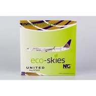United Airlines Boeing 737-900er N75432 Special Eco Skies Colors NG Model 1:400