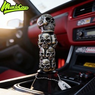 [Car] Manual Shift Knob - "JDM" Skull Gear Shift Knob Universal Car Shift Knob jdm car accessories