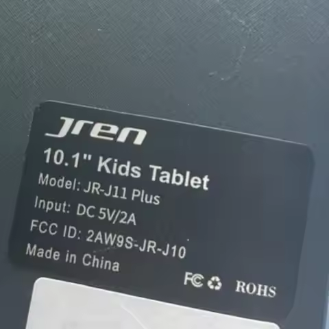 10.1Inch Black For JREN JR-J11 PLUS kids Tablet Capacitive Touch Screen Digitizer Sensor External Gl