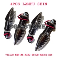 Lampu Sen / Sein / Lampu Riting Variasi Motor Vixion New/Byson/Mx king/Aerox/R15/Rx king/Universal M