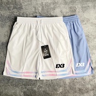 3x3 American Basketball Pants Men Sports Shorts Running Fitness Training Quick-Drying Breathable Qua