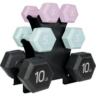 Dumbbell Sets - 5/10/15/20/25/36 lb Dumbbells Pair Hand Weights Set of 2 - Easy Grip - Arm Weights f
