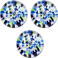 Aderia F-79864 Tsugaru Vidro Chopsticks Rest, 1.4 x 0.4 inches (3.5 x 1 cm), Set of 3, Pure Color Fu