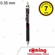 Pensil Mekanik Rotring 0.35 mm Tikky Burgundy