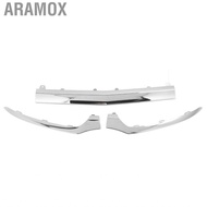 Aramox Front Bumper Molding Trim Chrome UV Protection Layer Lower Lip 2058851374 for C‑Class W205 C2