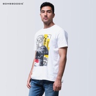 Bombboogie Men's Slimfit Creeg Offwhite T-Shirt 12F11B4OW