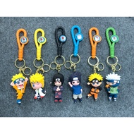 Keychain Uzumaki Naruto, Hatake Kakashi, Namikaze Minato, Uchiha Itachi, Uchiha Sasuke