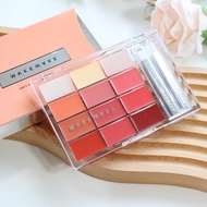 Korea Online WAKEMAKE 12 Colors Lipstick Lip Palette Gloss