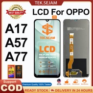 Lcd for oppo A17/A57/A77 original skrin sentuh lcd display touch Screen Digitizer Assembly replaceme
