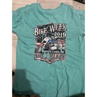 Bike week Shirt Beautiful Vintage Size L Car Pattern