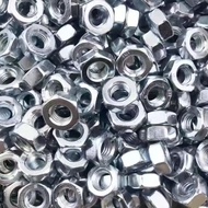 D0XM8 Galvanized Nut Hex Nut Nut Screw Cap Screw Daquan m8 Screw Thickened Nut m8 Nut