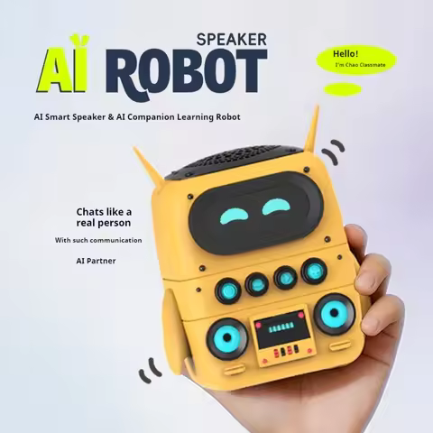 Ai Smart Robot Speaker Ai Large Model Chat Robot Intelligent Learning Companion Portable Wireless Sp