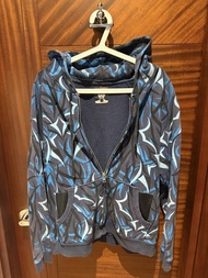 Clot Alienegra 藍色荊棘連帽外套edc