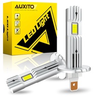 AUXITO 2Pcs 12000LM H1 Mentol Lampu LED H1 LED Canbus Kepala Kereta Lampu Kabus 6500K Putih 12V 60W 