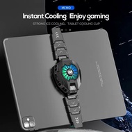 New Arrival DL05 Tablet Cooler Smart Phone Pad Radiator Cooling Fan with Display for Pad  fairybeygh