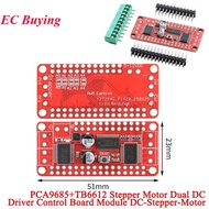 3pcs/1pc PCA9685+TB6612 Stepper Motor Dual DC Driver Control Board Module DC-Stepper-Motor 1.2A 3A P