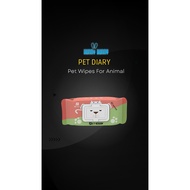 Wet WIPES For Cats, Dogs, Rabbits PET WIPES 80 Sheets
