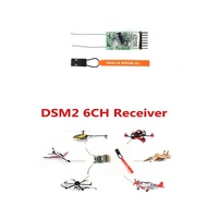 Spektrum AR6100e DSM2 6CH 2.4GHz Receiver for JR DX6i DX7 DX8 DX9 Drone Airplane RC Car Long Range