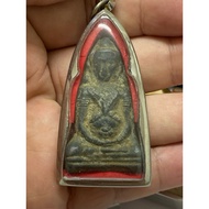 Thailand Amulet Phra Buddha 老牌 包好钢壳￼
