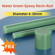 Water Green FR4 Fiberglass Rod 3240 Epoxy Resin Rod G10 Insulation Round Rod Fiber Epoxy Rod