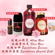 BELLE &amp; ROSE 100%正品 玫瑰小精灵 Allay Rose +  玫瑰骨仙灵 Flexi Rose + 玫瑰女神 排湿精油 Equilibrium Essence + 玫瑰海盐 Equilibrium Crystal Salt