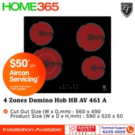 (PRE-ORDER) EF 4 Zones Domino Hob HB AV 461 A