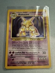 1999年 舊寶可夢卡 Base Set 富迪 Alakazam 1/102 閃卡 Holo⁠