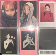 BLACKPINK lisa jennie jisoo Born Pink lightstick preorder polaroid 拍立得 特典小卡