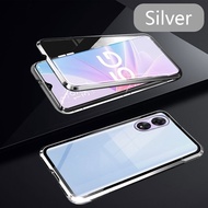 Oppo A78 2023 Flip Case For Oppo A3 Pro A78 5G A 78 A58 Shockproof Casing Double Sided Tempered Glas