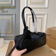 fashionable baguette shoulder bag, bowling pillow bag