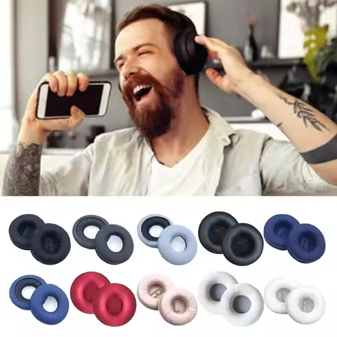 1Pair Replacement Ear Pads Soft Memory Foam Cushion for Sony WH-CH500 CH510 ZX330BT 310 110 V250 Hea