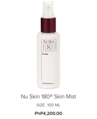 Nu Skin 180® Skin Mist SIZE 100 ML