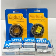 SKF (ENDURO) SUPER RACING NTN ENGINE BEARING SET - YAMAHA Y125Z / ZR