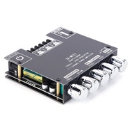 2.1 3 Channel Power Bass Amplifier Board 50WX2 100W CS8673E Bluetooth-compatible 5.1 DIY Home Audio 