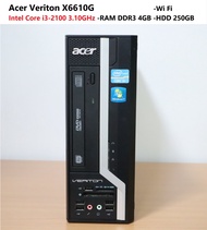 Acer Veriton X6610G -Intel Core i3-2100 3.10GHz -RAM DDR3 4GB -HDD 250GB -Wi Fi