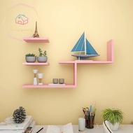 Wall Shelf Wall Living Room Flat Partition Shelf Wall Hanging Wall Shelf Bookshelf Decoration Shelf Punch-Free 0OE9